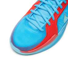 Nike Zapatillas de baloncesto acolchadas y ligeras SABRINA 2 (GS), para entrenamiento interior/exterior para adolescentes, FQ7376-400 - Blanco/Azul glaciar/Rojo oscuro claro/Azul báltico - Ver 7