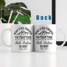 1 pièce Peu importe où je vis, je suis toujours de Brooklyn Mug, 11 Oz Tasse en céramique blanche, Micro-ondable, Tasse polyvalente, Convient pour boire de l'eau et du café quotidiennement