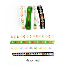 4 PCS Polka Dot And Striped Patterns Mini Washi Tape Set For Scrapbooking, Card Making And Simple Gifts For Friends And Classmates - Multicolor - View 17