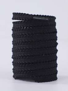 Wheat-Sheaf Sawblade 鞋带，扁平钻石防滑运动鞋带，黑色、白色、红色、黄色 - 彩色 - 查看 5