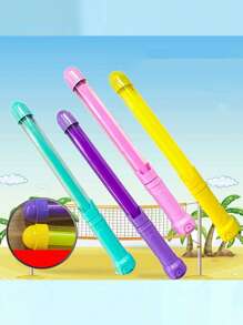 1pc Multi-Nozzle Water Gun, 32cm Length Water Blaster, Pull-Out Sprayer, Water Squirt Toy For Summer Fun
