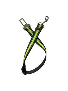 Cuerda de tracción reflectante de nailon para perros pequeños y medianos, con hebilla de ajustable para el automóvil