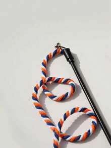 PETSIN Juguete interactivo para gatos con varita de colores variados y campana para ejercitar y entretener