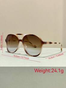 复古双梁时尚眼镜，PC镜片，金属铰链，装饰性青蛙眼镜 - 彩色 - 查看 7