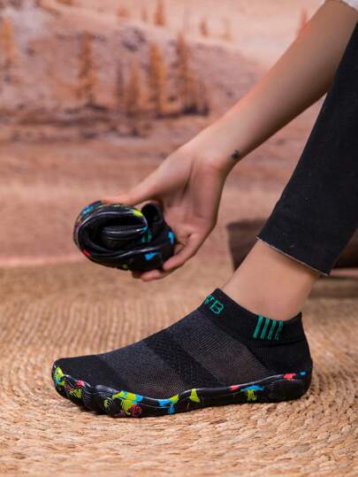 Unisex Water Shoes Suitable For Barefoot Lovers, Swimming & Diving, Soft-Sole Women's Beach Shoes, Outdoor Quick-Dry Summer Sandals, Fishing Water Shoes, Anti-Slip Breathable Wading Shoes