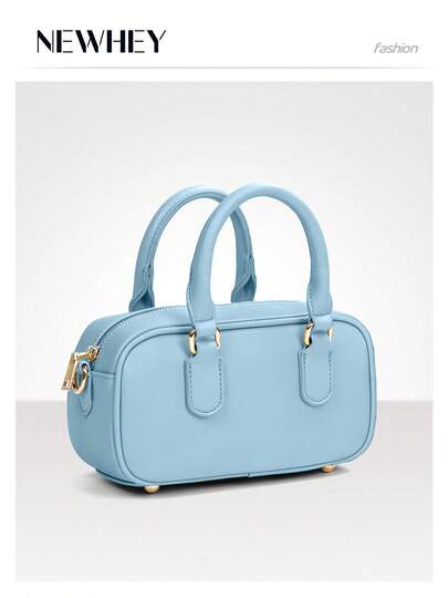 NEWHEY 复古轻便、商务休闲、复古 PU 适合少女、女大学生、新秀和白领人士，非常适合办公室、大学、工作、商务、通勤、户外、旅行、郊游、简约风格复古女士包，女士包优雅、奢华