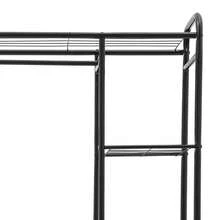 Freestanding Clothing Garment Rack Rolling Clothes Organizer Wardrobe Closet - 1 - View 10