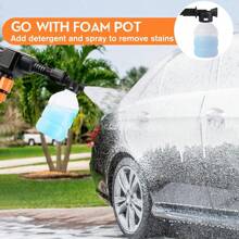 Cordless Pressure Washer, 300W Portable Pressure Cleaner Washer With 6-In-1 Nozzle, Rechargeable Battery Pressure Washer With 5m Water Pipe, High Pressure Washer Gun For Car, Fence, Floor, Patio