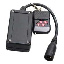Controle Remoto Sem Fio Para Maquina Fumaça - Preto - Visão 2