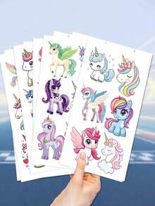 Naklejki tymczasowe z uroczymi dinozaurami dla chłopców i dziewcząt, wodoodporne, do malowania ciała, prostokątne, 2-5 dni, zabawne ramiona, naklejki z kreskówkową modą Y2K, naklejki na artykuły papiernicze, prezenty na Dzień Dziecka, prezenty wielkanocne, prezenty na powrót do szkoły