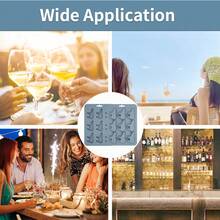 1pc Silicone Ice Cube Mold, Suitable For Jelly, Candy, Cookie And Chocolate - Multicolor - View 3