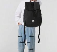 Adidas Men's And Women's Outdoor Large-Capacity Sports Mountaineering Storage Bag Schoolbag Casual Backpack About 16.5*31*48cm - Black - View 10