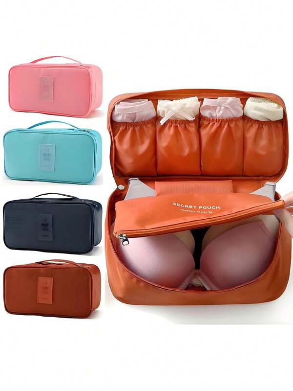 1/2 STUKS Reisbeha-organizer voor persoonlijke kledingclassificatie, waterdicht, grote capaciteit, geschikt voor uitstapjes, vakanties, vakantiecadeaus, draagbare multifunctionele geavanceerde beha-organizer, sokkenorganizer, reisorganizer, opberg- en organisatietassen, beha-tassen, woonaccessoires, badkamerbenodigdheden, zomerse persoonlijke kledingorganizertas, binnentas voor kledingscheiding, rugzak, reistas