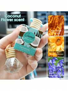 8ml Aroma Pendant Air Freshener, Remove Odors And Has A Long-Lasting Fragranceo Freshen The Air In Bathrooms, Decorate Cars And For Aromatherapy, Wonderful Winter Gift For Women And An Excellent Gift For Best Friends