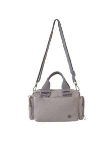 ceionkeust Unisex Men's Lightweight Anti-Theft Messenger Bag, Fashionable Waterproof Nylon Fabric Cross-Body Shoulder Bag, Multi Compartment Large Capacity Briefcase For Travel