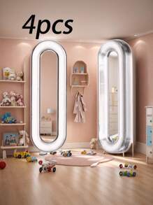 4/8pcs Transparent Baby Room Drawer Handles, Wardrobe Door Pulls, Adhesive-Free Sliding Door Grip Handles, Suitable For Drawers, Doors And Windows