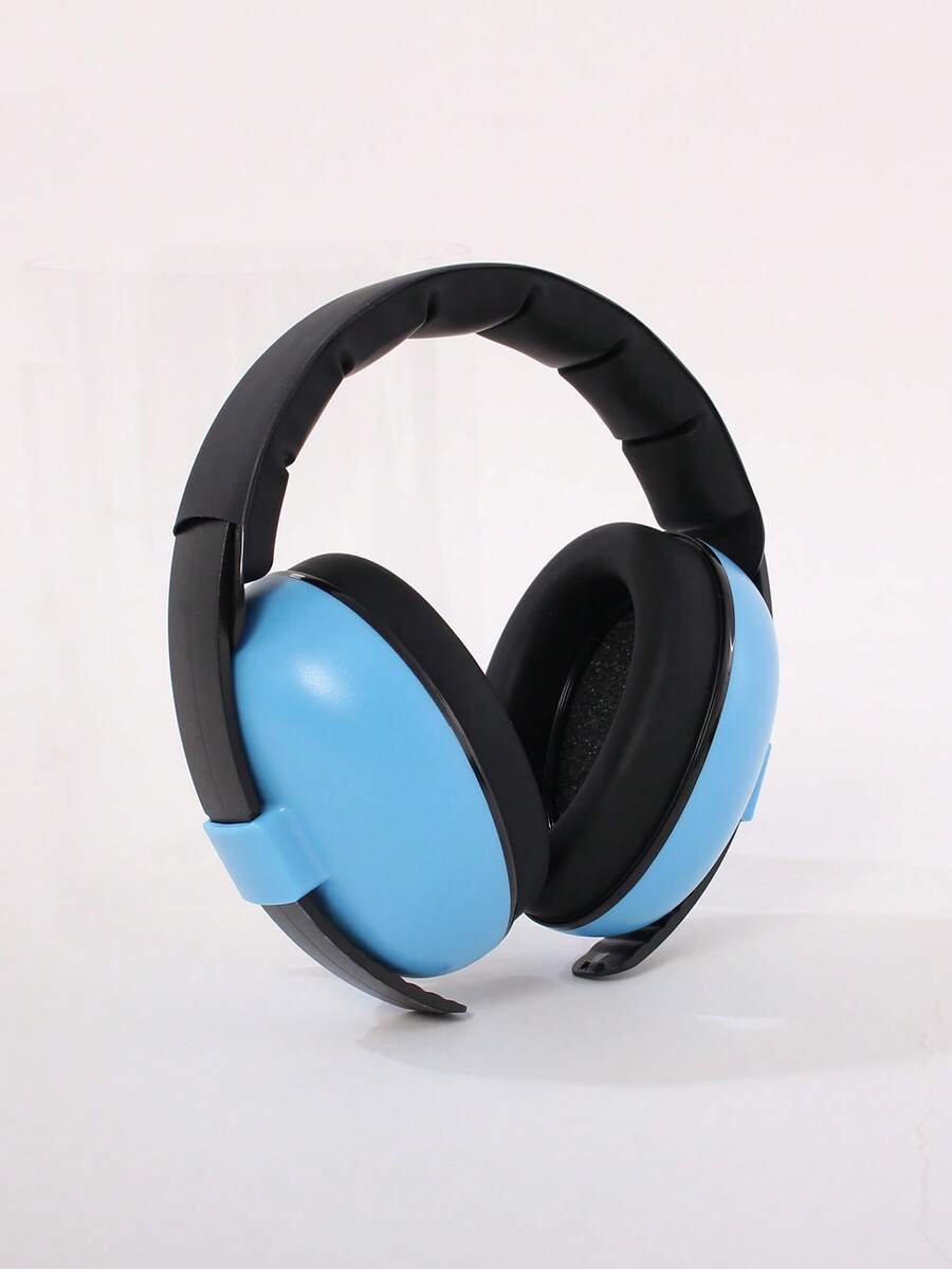 1pc Blue Soundproofing Ear Muffs For Infants Aged 3 Months To 2 Years, Suitable For Halloween, Christmas And Thanksgiving Gifts - Blue - View 1