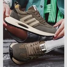 New Men's Running Shoes, Sports And Leisure Shoes, Versatile, Thick Sole, Increased