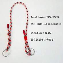 多色肩带兼容时尚防水尼龙女士双环肩带购物手提包配件 Y2K 豹纹挂绳