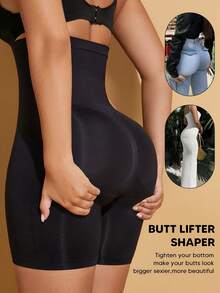 Sculpting Shorts Tummy Control Butt Lift Smooth High-Waist Shapewear Firm Layer Match Wedding Dress Or Party Dress