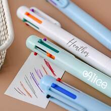 可定制多色圆珠笔，可爱马卡龙色可定制姓名圆珠笔，送给家人的礼物，青少年学习用品，送给会计爱好者朋友的礼物，女朋友的礼物，返校惊喜礼物，学习用品，返校，学校礼物，办公室，学校，教室，教师礼物，大学，同事，宿舍，多功能，可爱，定制，个性化，独特，专属，员工，客户，学生，商务/工作/办公室，学校，沙漠秋季舒适，办公室装饰，新工作，办公用品 - 彩色 - 查看 7