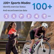 SIMSONLAB 1.83英寸高清屏幕女士智能手表,具备通知提醒/无线通话/音乐控制/语音助手/秒表/计时器/闹钟/遥控拍照/手机查找等功能,同时还具备健身追踪功能,内置100多种运动模式/距离追踪/天气预报,1ATM防水,兼容iOS/安卓系统。 - 彩色 - 查看 4