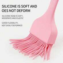 2 Pieces/Set Of Silicone Oil Brush, Barbecue Brush, Kitchen Baking Cake, Oiling Brush, All-In-One Silicone Oil Brush