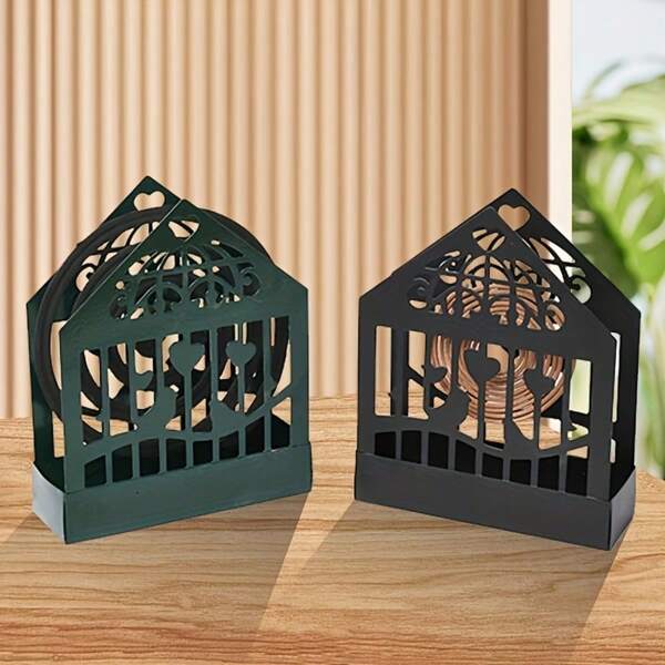 Almohadilla creativa anti-mosquitos de todo hierro con forma de castillo para gatos, simple, hermosa y duradera para el hogar