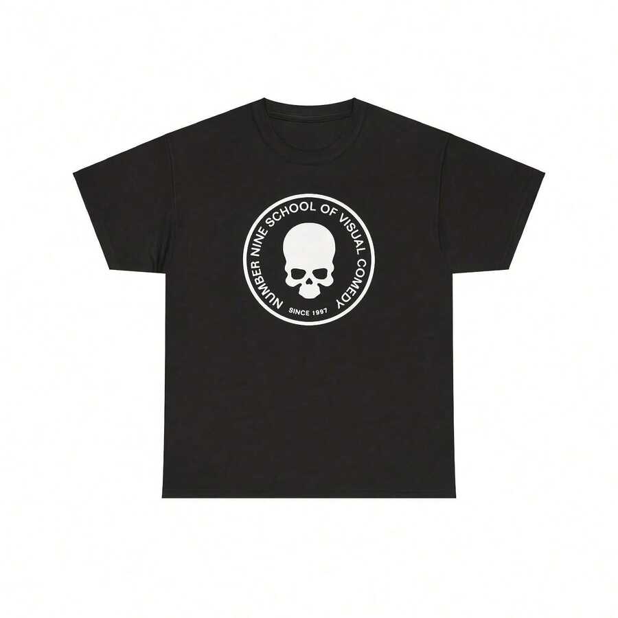 Number Nine School Of Visual Comedy T-Shirt - Number Nine - màu đen - Xem 1