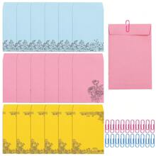 150 قطعة مظاريف صغيرة ملونة للعملات مع 100 دبوس ورق، مظاريف بذور لاصقة معاد استخدامها، أكياس بذور "لتنمو المحبة"، أجزاء تخزين صغيرة للحديقة والمكتب أو هدايا الزفاف