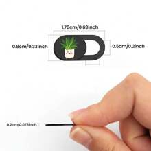 غطاء كاميرا الكمبيوتر المحمول قابل للانزلاق كيوت، ملحقات الكمبيوتر المحمول، غطاء كاميرا الويب قابل للانزلاق، غطاء كاميرا الهاتف والكمبيوتر قابل للانزلاق، غطاء خصوصية الكاميرا، حاجب الكاميرا