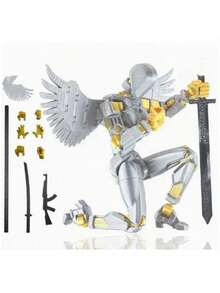 Conjunto de Figura de Ação Anjo T13, Figura de Ação Robô Titã 13, Conjunto de Robô Dummy 13 Impresso em 3D, Figura de Ação Sortudo 13, Conjunto para Colecionadores, Presentes Criativos de Aniversário, Decorações de Mesa