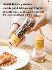 1PC Multi-Functional Kitchen Supplies Spice Tools Pepper Salt Manual Grinder 180ml/200ml,Kitchen Gadgets Gift Ideas - Multicolor - View 10