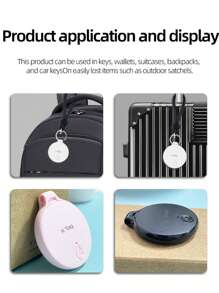 Global Positioning Anti Loss Device, Mini Intelligent Locator, One Click Search, Remote Search, Forget Notification, GPS Tracker. Global Positioning Compatible With The "Find My Global" Platform, Suitable For The Elderly, Children, Pets, Cars, Keys, Luggage And Other Anti Loss Reminders, Tracking And Location Search, Only Supports IOS