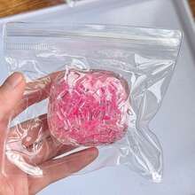 1/2/3个装彩色减压球，成人解压玩具，挤压球，粘性减压球 - 橢圓碎冰 - 查看 3