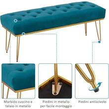 Panchine - Blu - Visualizzare 4