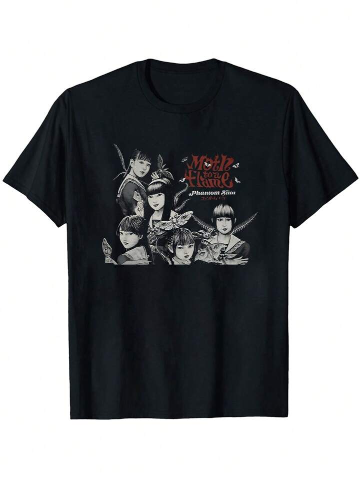 ファントムシータとジュンジと富江のワールドツアーTシャツ