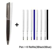 高端简约圆珠笔 - 书写流畅/奢华行政礼品笔/适合男女书法爱好者的完美签名笔/商务 - 0.5mm 顺滑笔尖，可更换笔芯 - 1 Pen - 查看 13