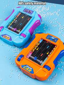 1 Set Racing Game (Batteries Not Included, Instruction Manual Included) Children's Competitive Game, Develops Hand-Eye Coordination, Parent-Child Interactive Toy, Children's Gift, Mini Version, Party Toy, Perfect Birthday Gift - Multicolor - View 3