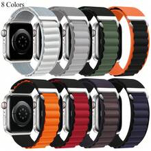 Nylon Sport Band Compatible With Apple Watch Band 38mm 40mm 41mm 42mm 44mm 45mm 46mm 49mm, Adjustable Sport Loop Strap With C-Hook For Watch Series 10/9/8/7/6/5/4/3/2/1/SE/Ultra 1 2 - 44/45/46/49/seriesl.2.3-42mm - View 11