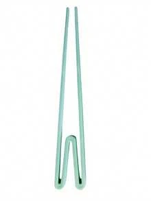 1 pieza Palillos de entrenamiento reutilizables - Plástico duradero, patrón sólido, ayudante rápido para principiantes y entusiastas, equipo de servicio de alimentos, ideal para aprender y practicar, adecuado para todas las edades - Multicolor - Ver 7