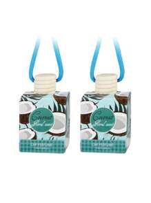 8ml Aroma Pendant Air Freshener, Remove Odors And Has A Long-Lasting Fragranceo Freshen The Air In Bathrooms, Decorate Cars And For Aromatherapy, Wonderful Winter Gift For Women And An Excellent Gift For Best Friends