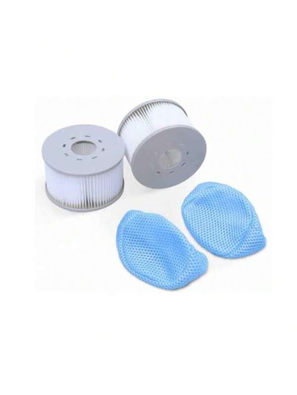1pc Inflatable Pool Filter Cartridge Net Bag, Suitable For MSpa SPA Pool Filter, Anti-Scale Filter Cartridge Filter Net