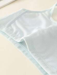 3pcs Girls' Breathable Mesh Vest Crop Tops - Multicolor - View 7