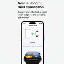 PANDA AI Language Smart Watch | Voice Control | ChatGPT Connectivity | 2.08" Large Display | AI Custom Dial | 24hr Heart Rate/Blood Oxygen/Sleep Monitoring | Bluetooth Camera/AI Painting Dial DIY | NFC | Supports Bluetooth 5.1 & 3.0 | IP68 Waterproof | Unisex Design Compatible With Android | 380mAh Battery | Suitable For Daily/Sports/Commute | Gift For Girlfriend/Boyfriend/Best Friend - Pink - View 7