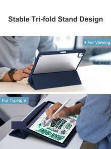 DANYCASE For IPad 11th A16 Air 11 13 M3 2025 Mini 7 6 Air 11 13 M2 2024 Pro 11 13 M4 2024 7th/8th/9th 10.2 Air 4 Air 5 10.9 10th - Blue - View 2