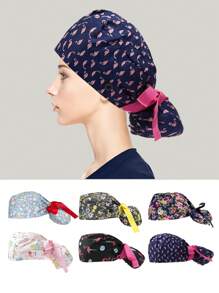 Scrub Caps For Women Surgical Caps Nurse Hat Functional Ponytail Holder For  Hotel Restaurant Service Personnel Or Food Processing Women