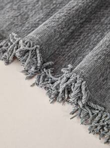 1pc Chenille Sofa Towel, Anti-Splash, Machine Washable, Non-Slip, Suitable For Bedroom, Office, Bedroom And Living Room, Home Decoration