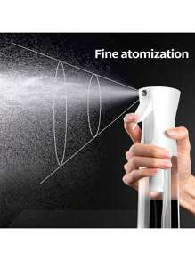 1pc 7oz/10oz/17oz Hair Spray Bottle – Superfine Continuous Water Mister For Hairstyling, Cleaning