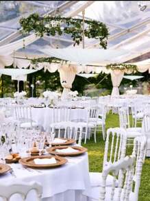 0pcs/Miniatu1re Paper Umbrella With Tropical Style, UV Protection, White Color And Durable. Suitable For DIY Handicrafts, Weddings, Parties, Photography Props And Plant Shading.